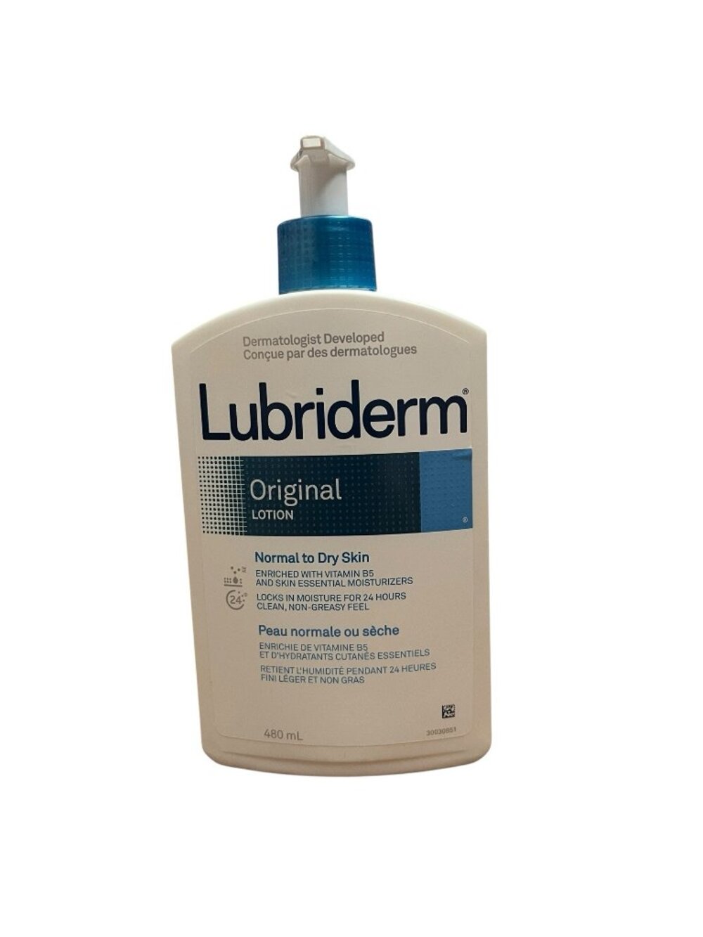 (1) Lubriderm Daily Moisture Lotion Normal to Dry Skin Original Formula 480 Ml